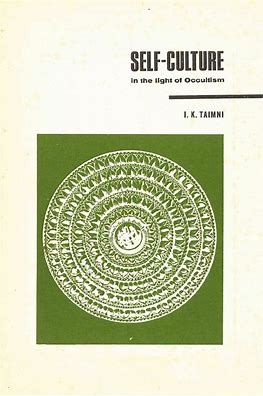 bokforside sel-culture in the light of occultism, i.k. taimni