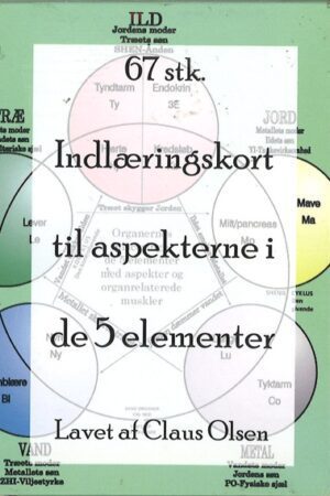 varebildet Indlæringskort til aspekterne i de 5 elementer