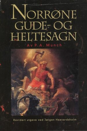bokforside Norrøne gude- og heltesagn, P.A.Munch
