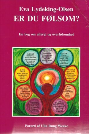 bokforside Er du følsom-en bog om allergi og overfølsomhed, Eva Lydeking-Olsen