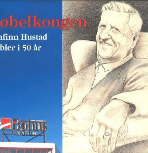 bokforside, Møbelkongen Arnfinn Hustad