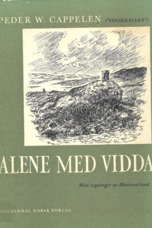 Bokforside Alene med vidda, Peder W. Cappelen