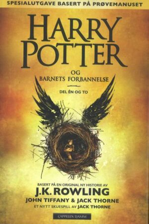 bokforside, Harry Potter og barnets forbannelse, J.K.Rowling
