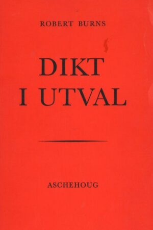 bokforside, Robert Burns, Dikt i utval, Hartvig Kiran